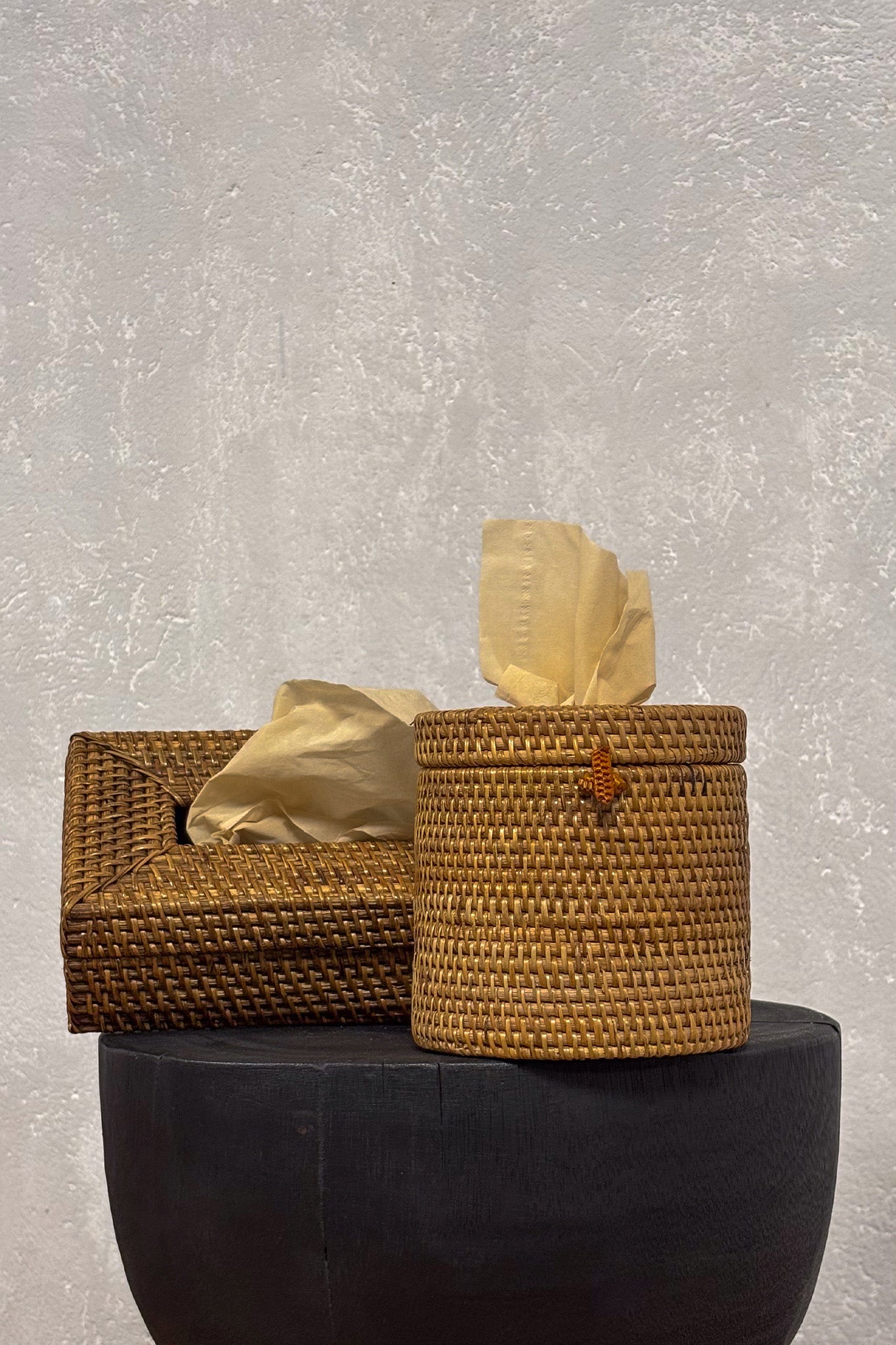 Midori Paper Napkin Holder - Round