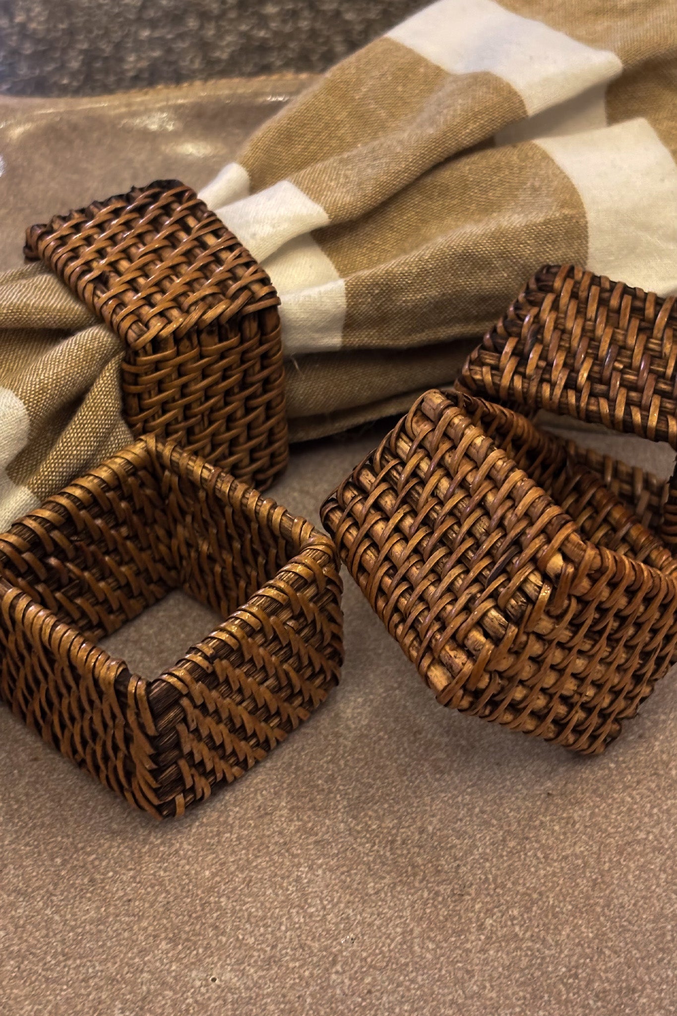Midori Napkin Ring (set of 2)- Rectangle