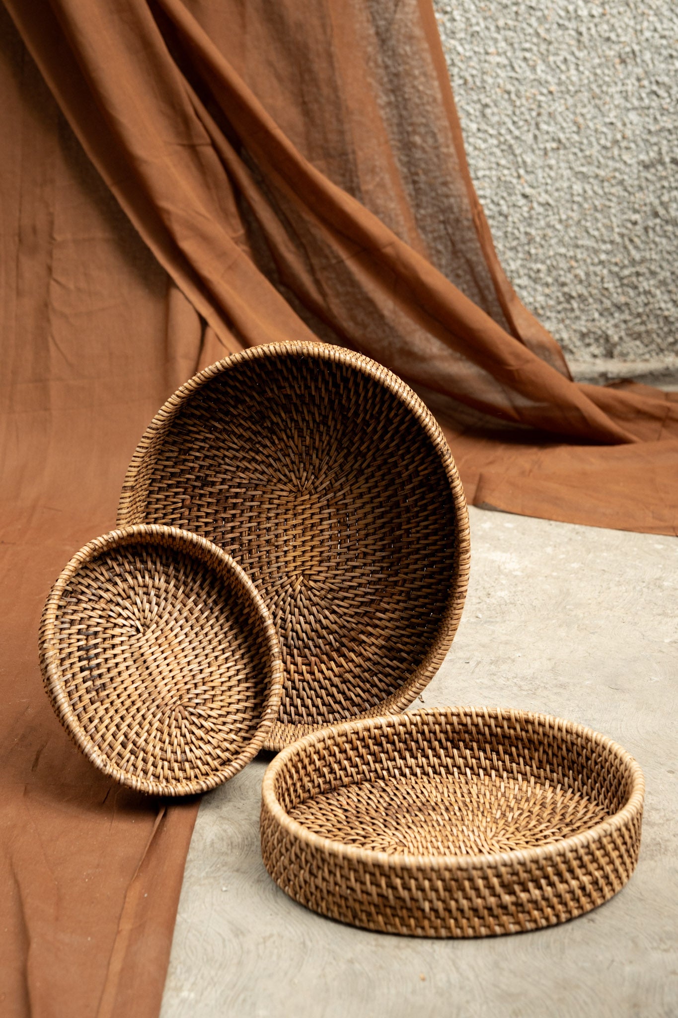 Midori Oval Small Tray Set