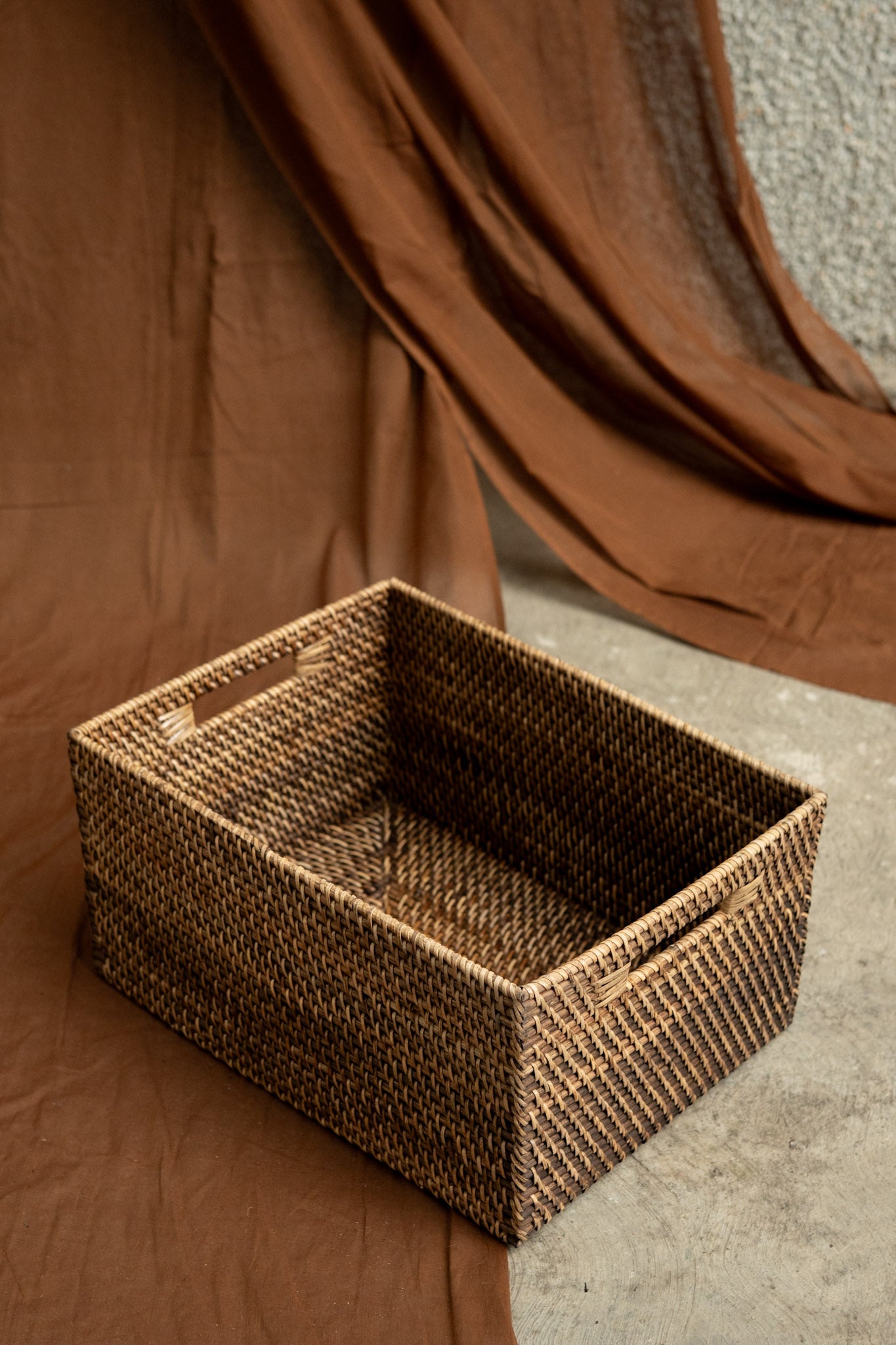 Midori Rectangle Mid Height Basket