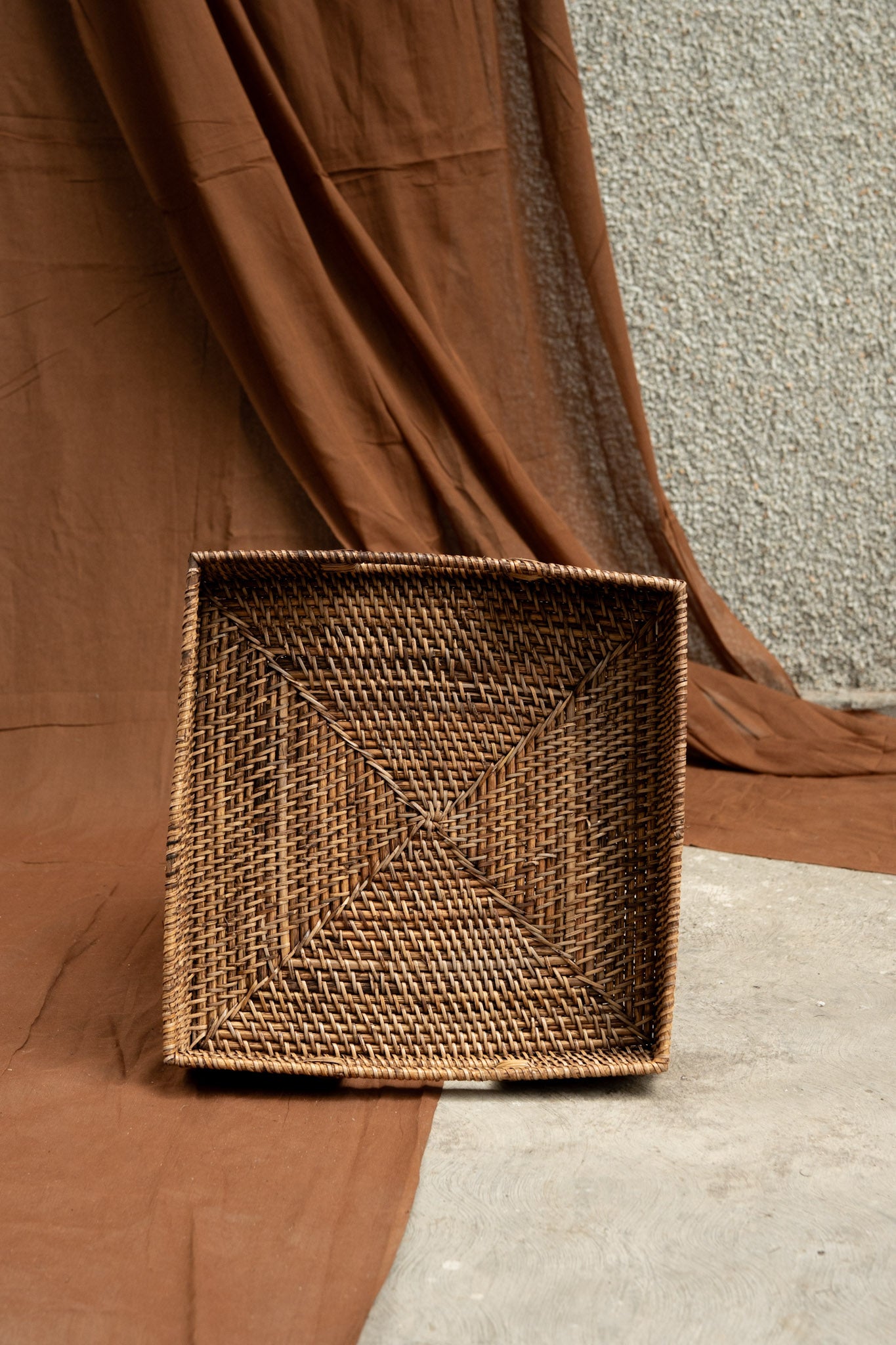 Cane Square Tray