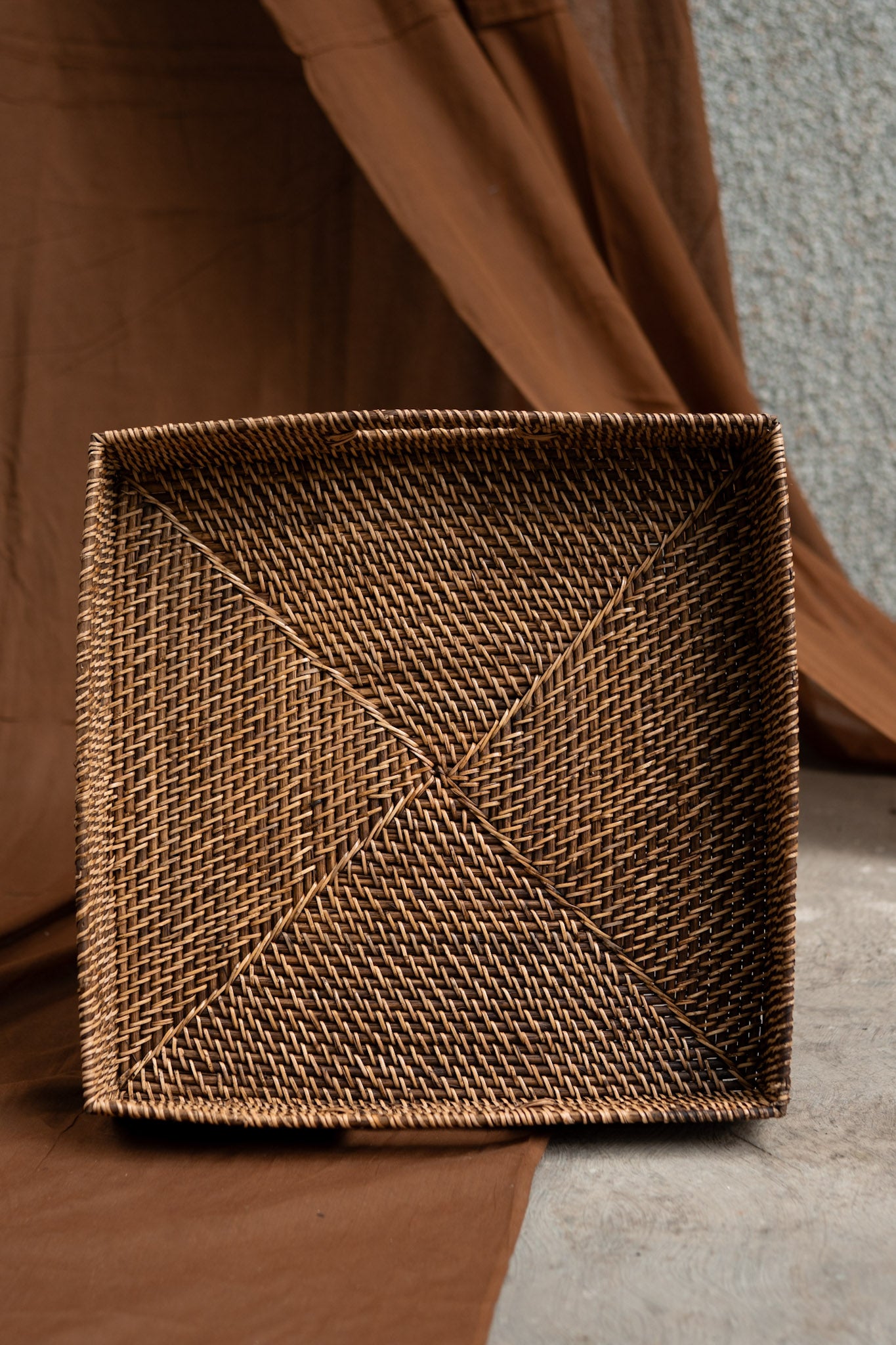 Cane Square Tray