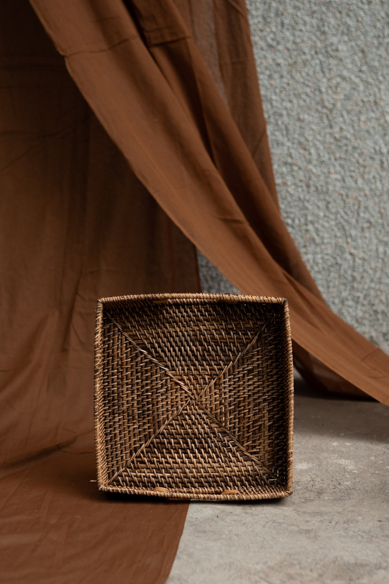 Cane Square Tray
