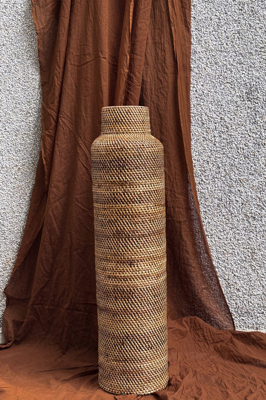 Midori Rattan Vase L
