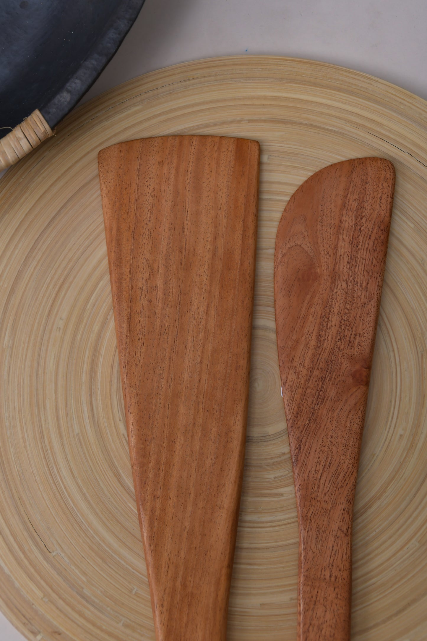 Neem Wood Spatula - Set of 2