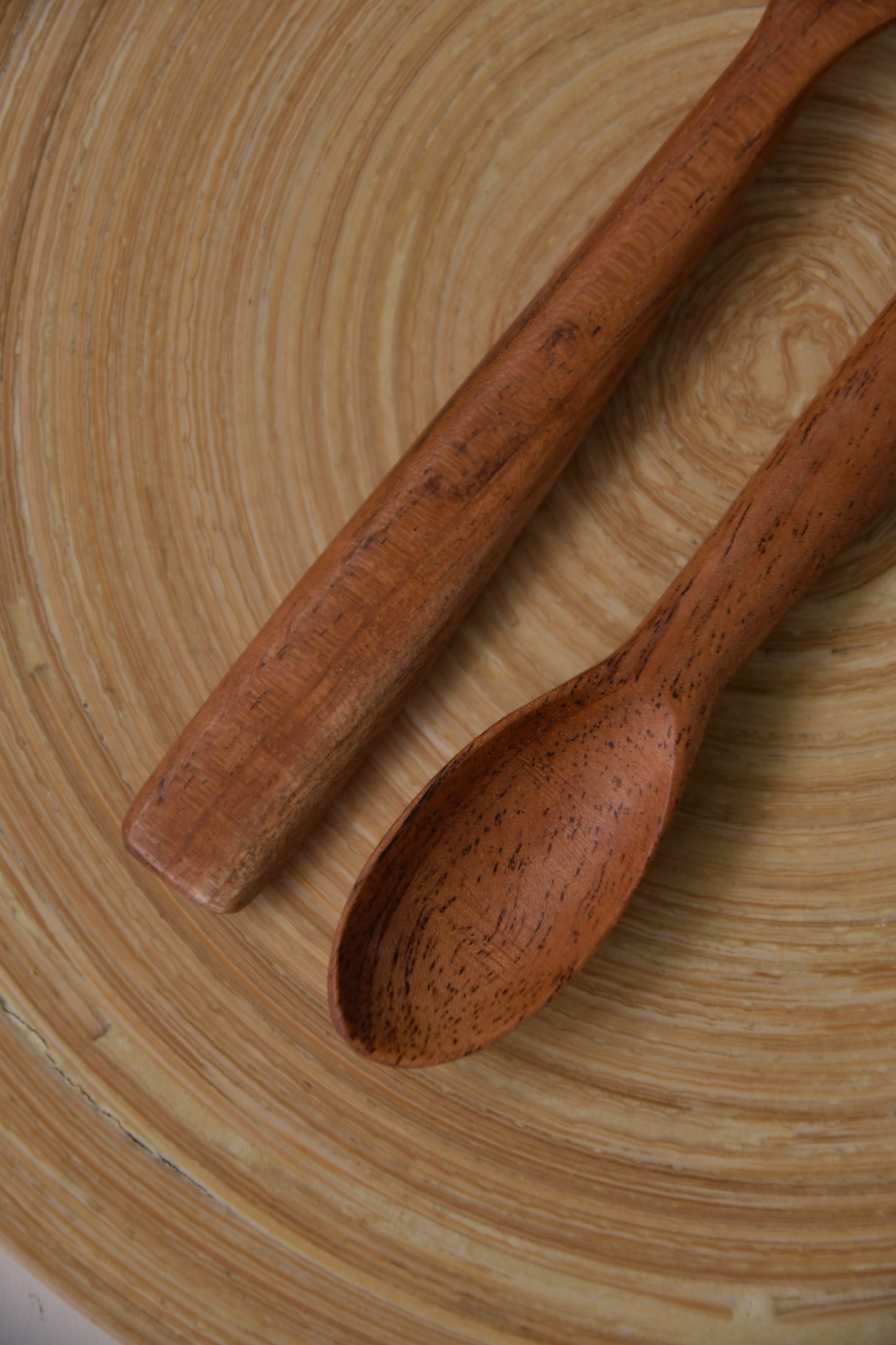 Neem Wood Baby Spoons - Set of 2