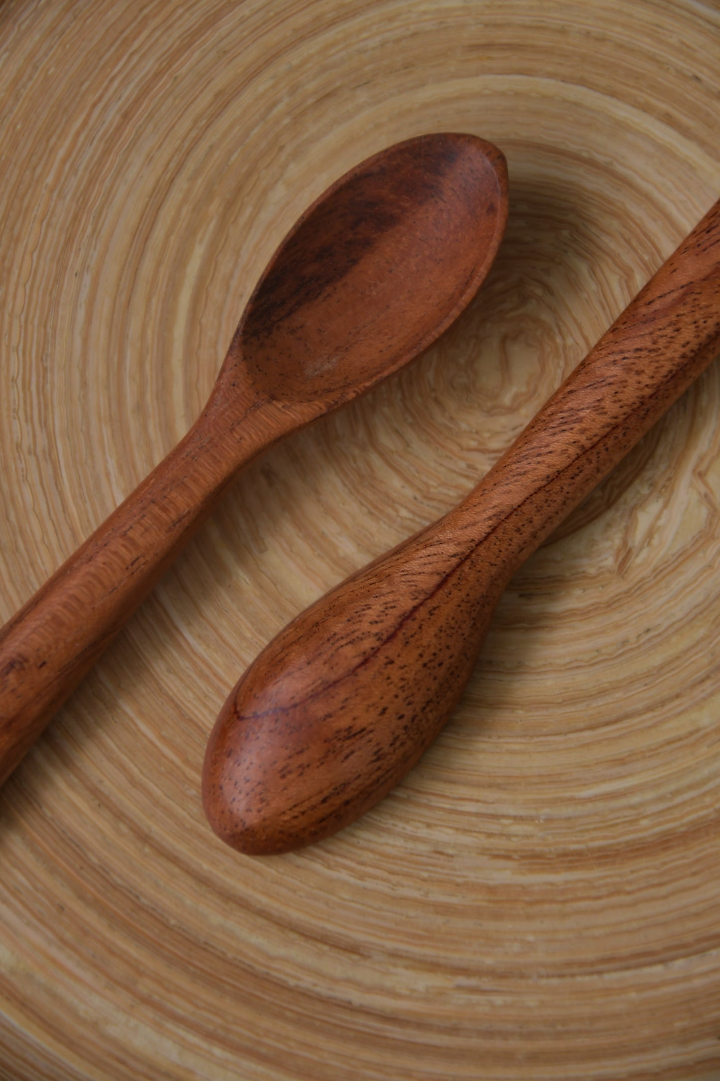 Neem Wood Baby Spoons - Set of 2