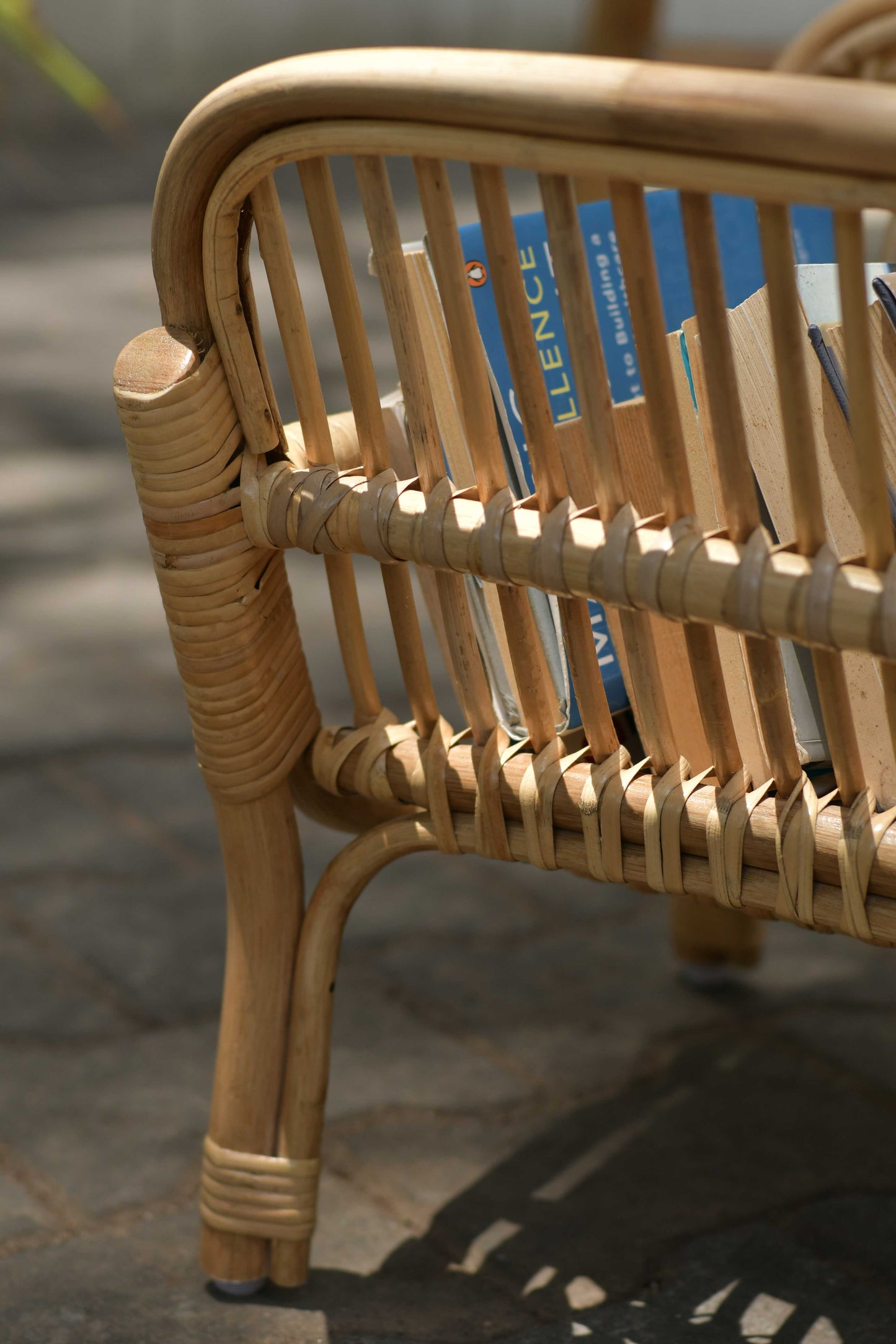 Fable Rattan Magazine Holder