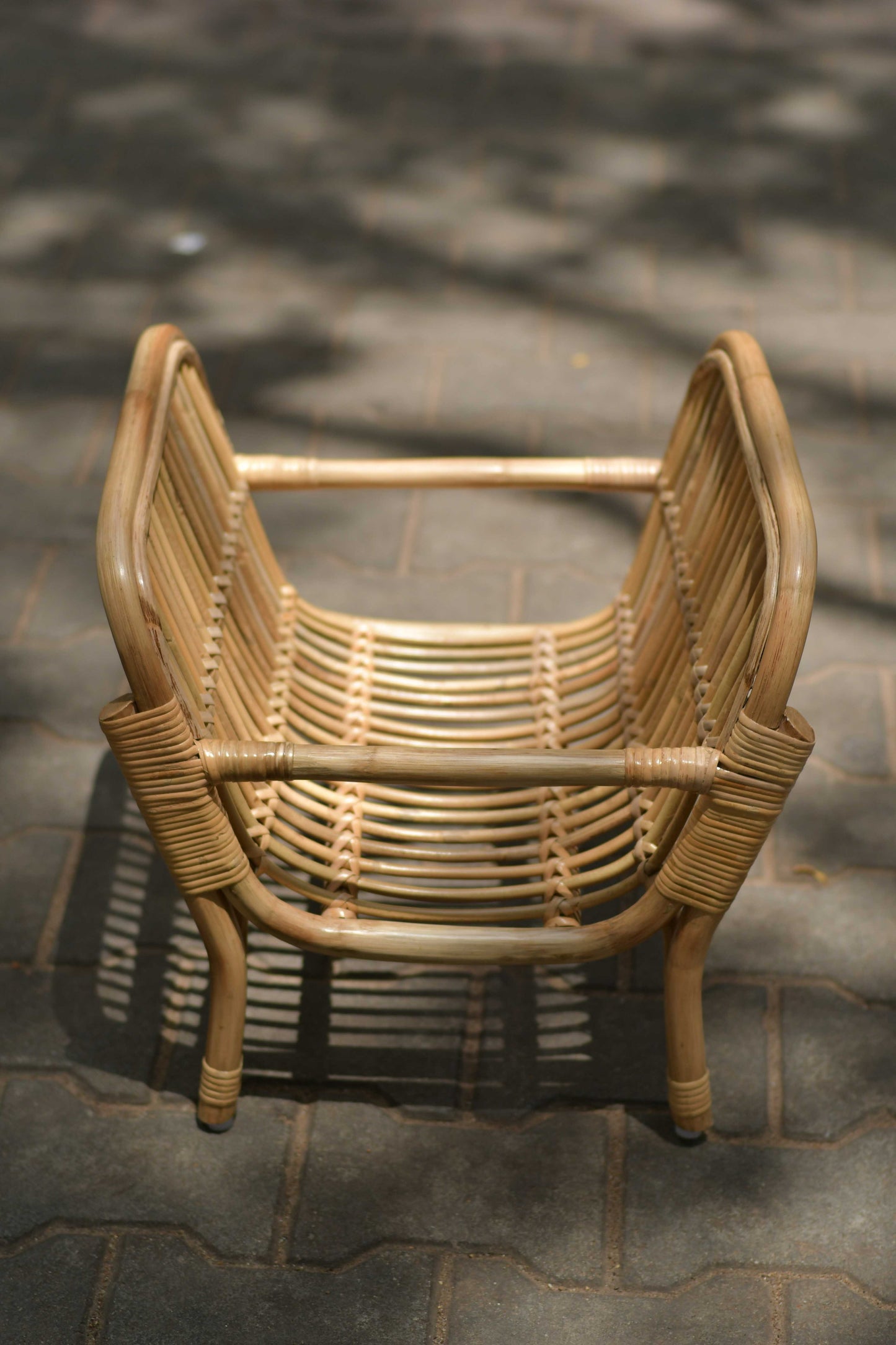 Fable Rattan Magazine Holder