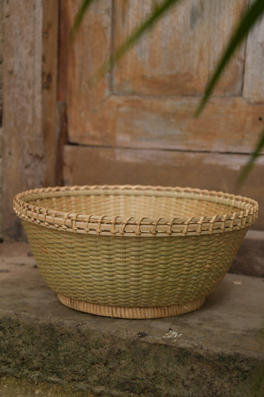 Nongpoh round basket