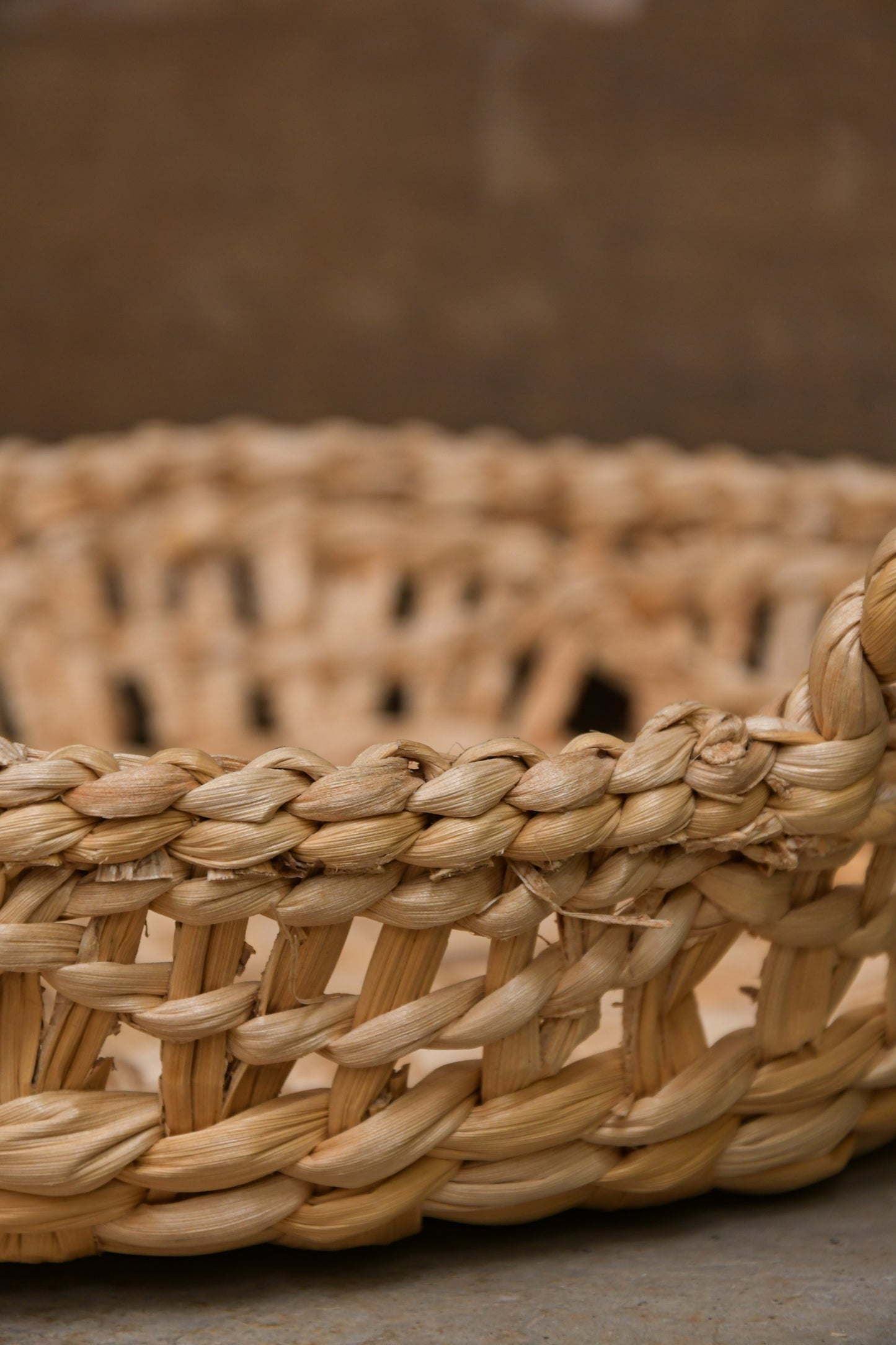 Banana Fibre Tray with Handle