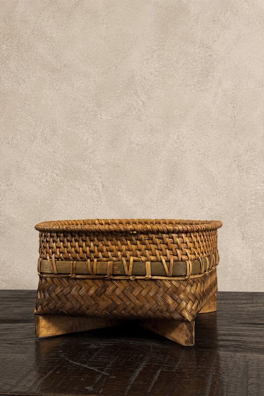 Midori Square Bamboo Basket