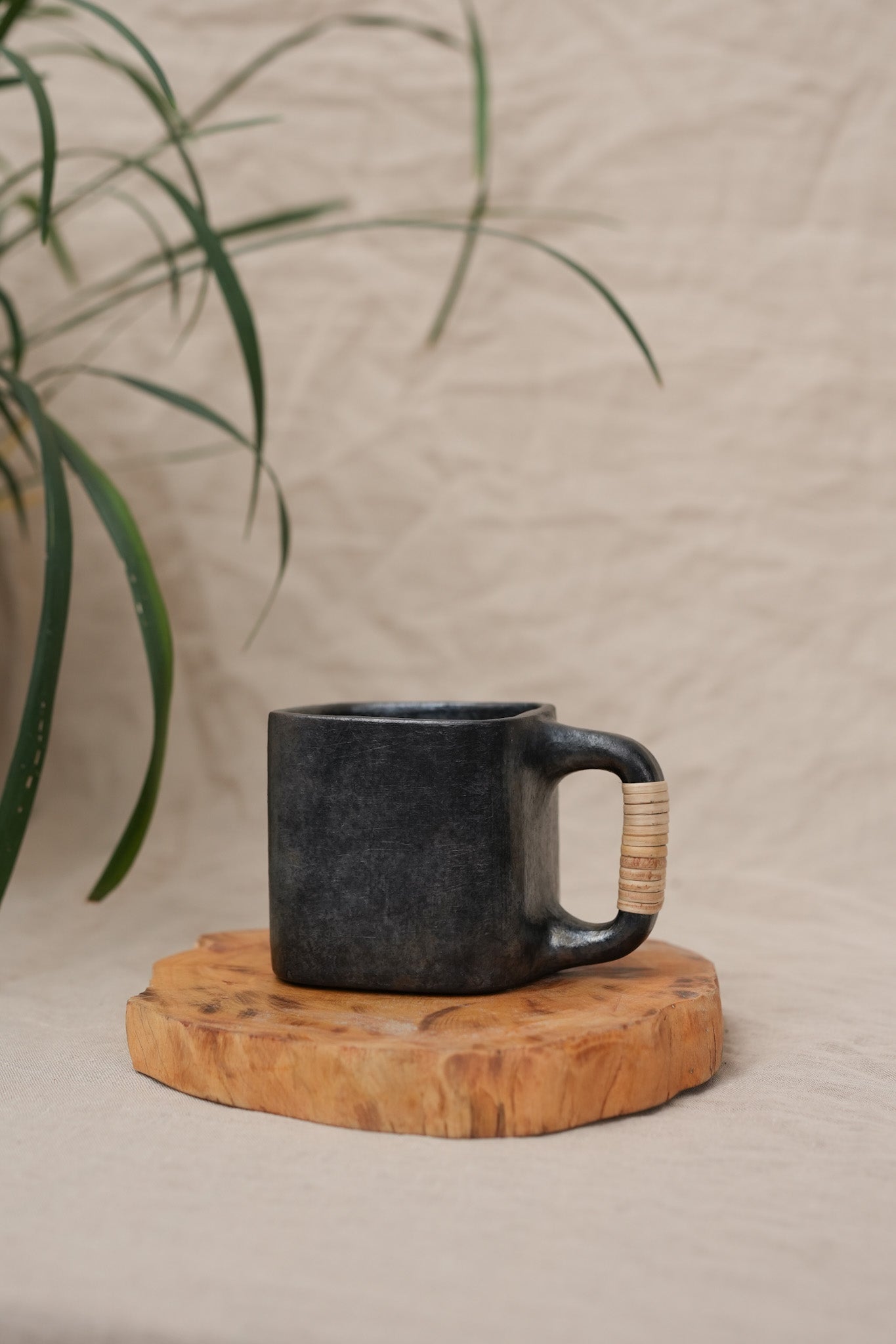 LongPi Pottery Square Mug