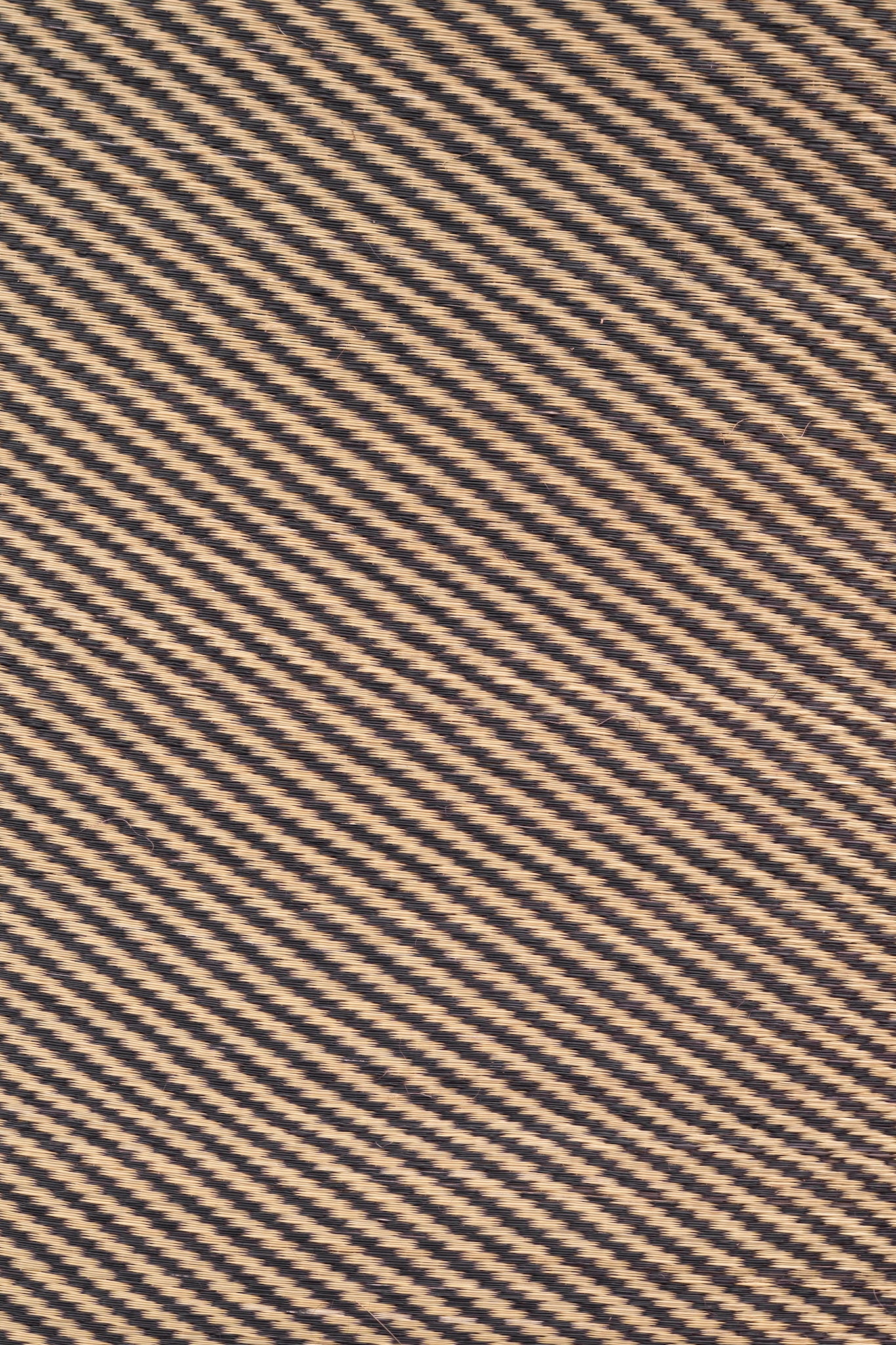 Damini Fine Floor Mat Ink Blue with Natural