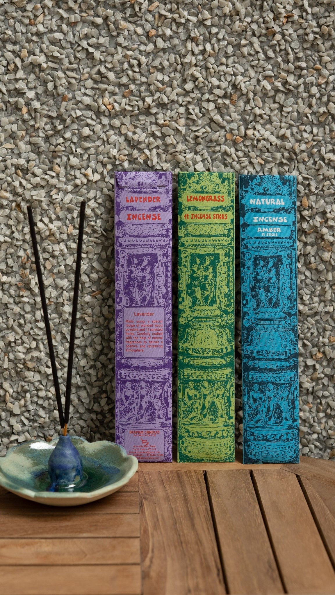 Deepam Incense Sticks (Set of 3)