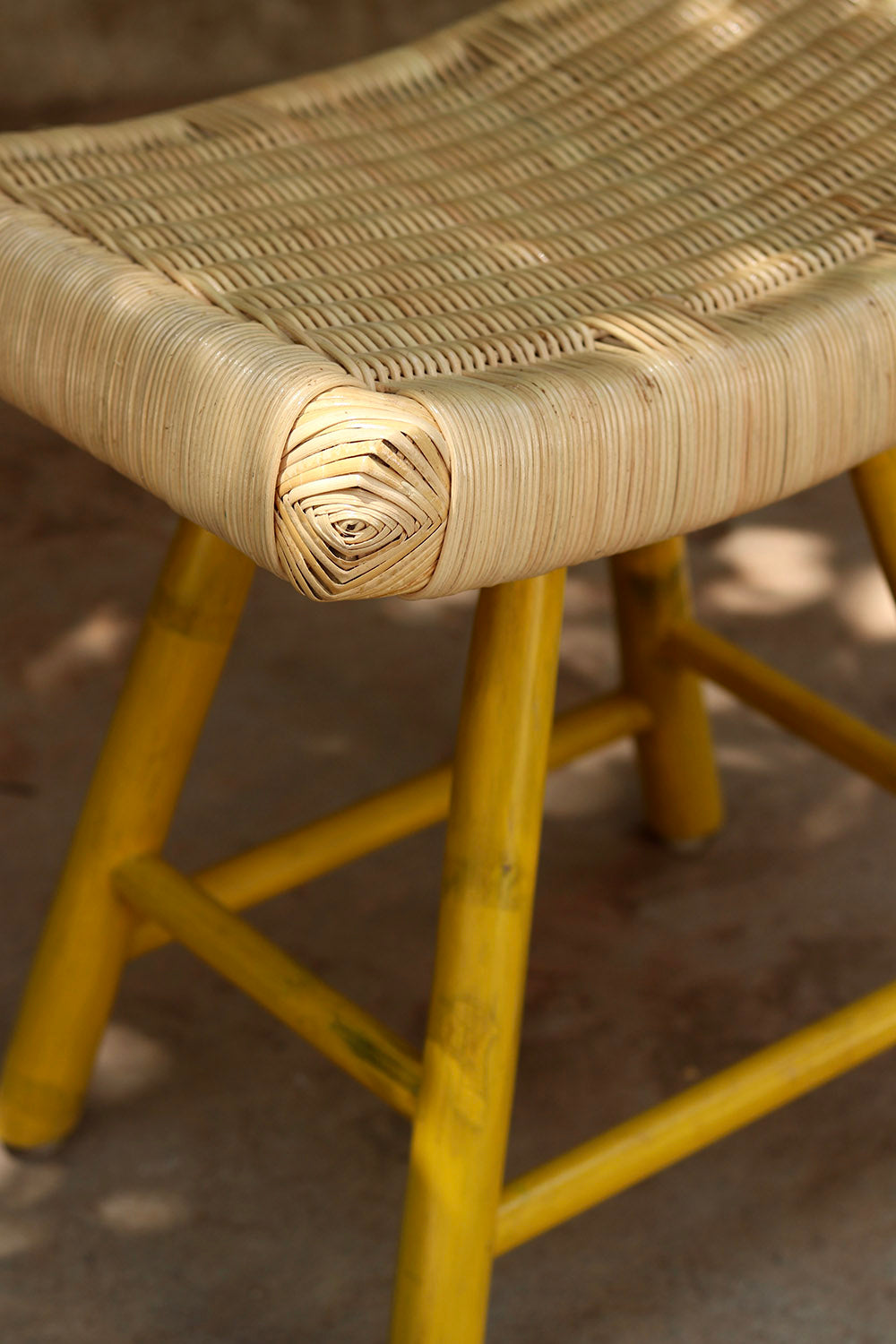 Meehkoe Half Stool (Yellow)