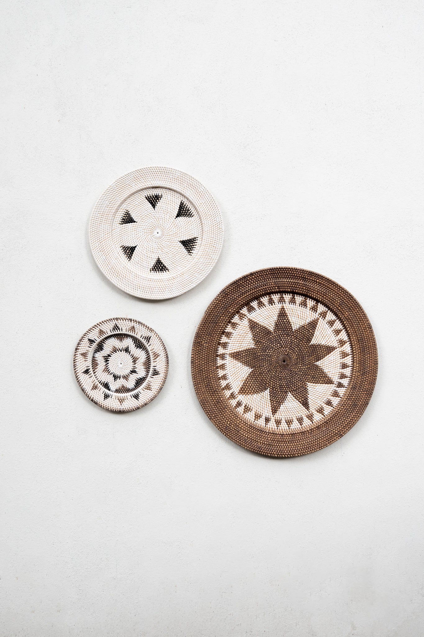 Midori wall decor plates Set of 3