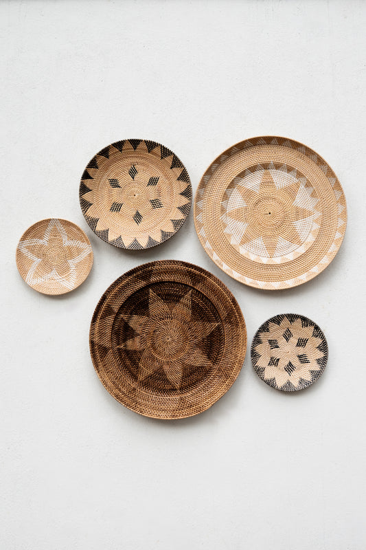 Midori wall decor plates Set of 5