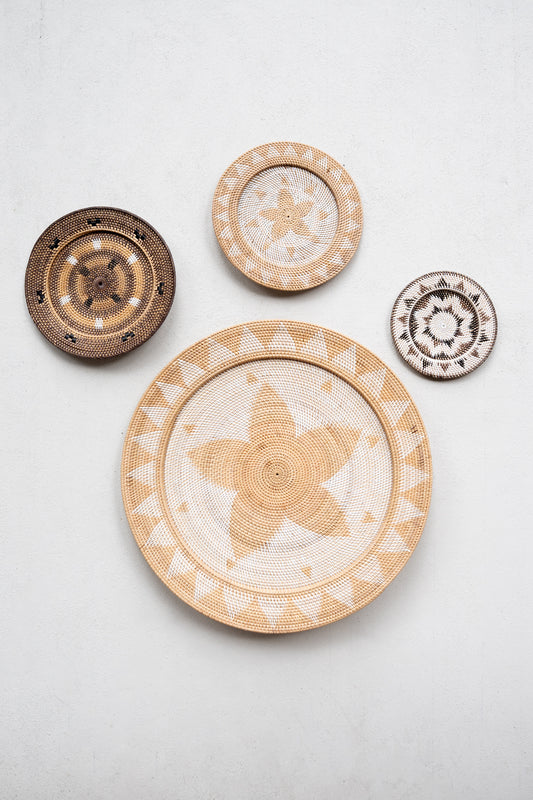 Midori wall decor plates Set of 4