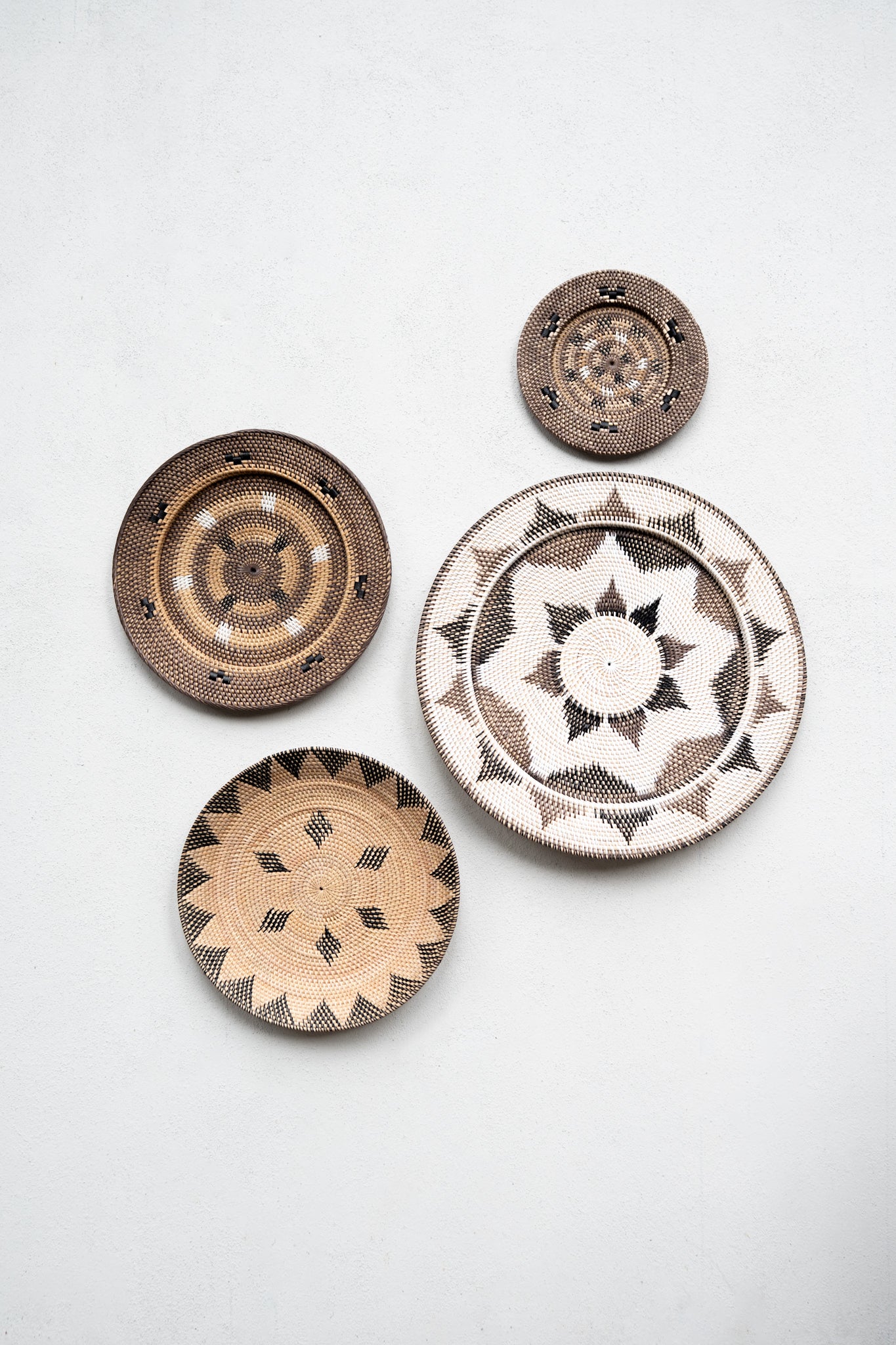 Midori wall decor plates Set of 4