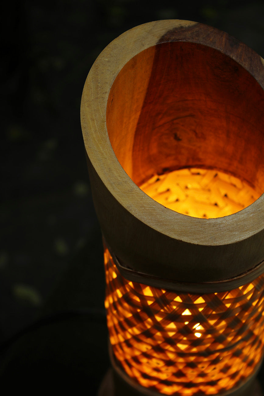 Canaka Bamboo Table Lamp