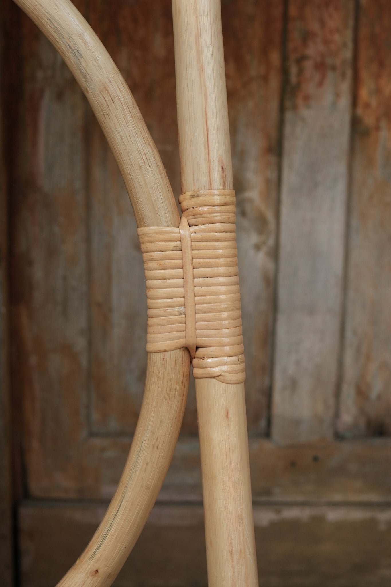 Cane Circular Ladder - Clothes Rack