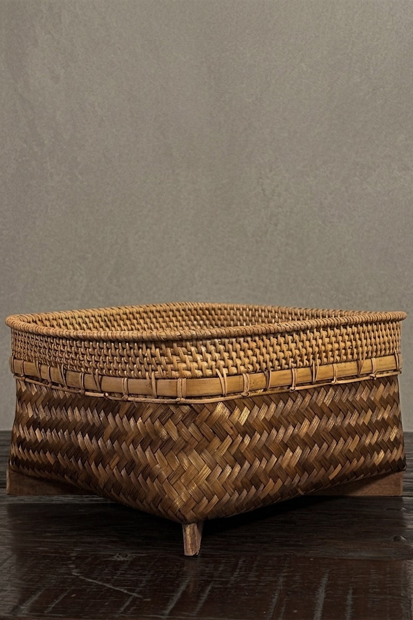 Midori Square Bamboo Basket