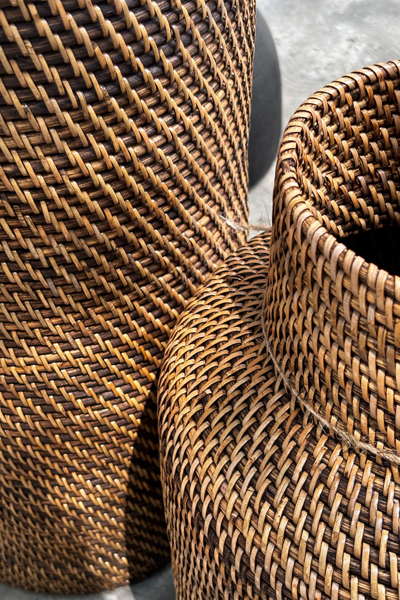 Midori Rattan Vase S
