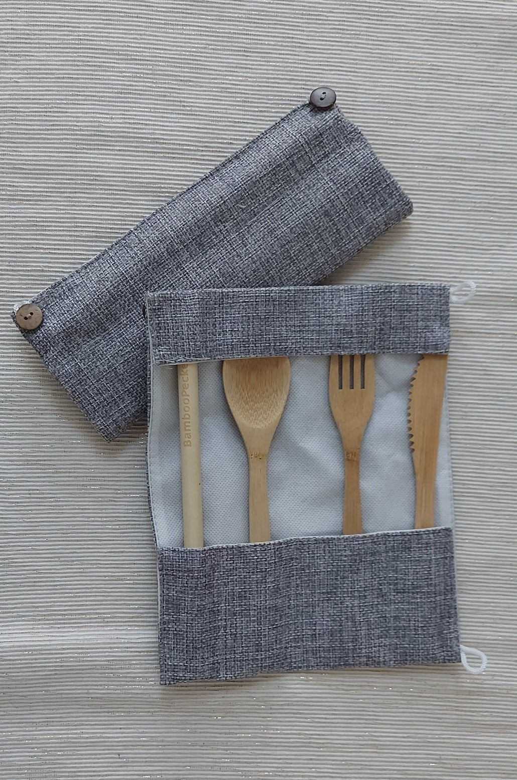 Traveler's set - Bamboo Cutlery