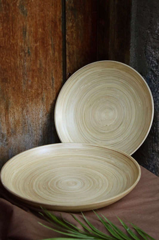 Bamboo Plate - Natural