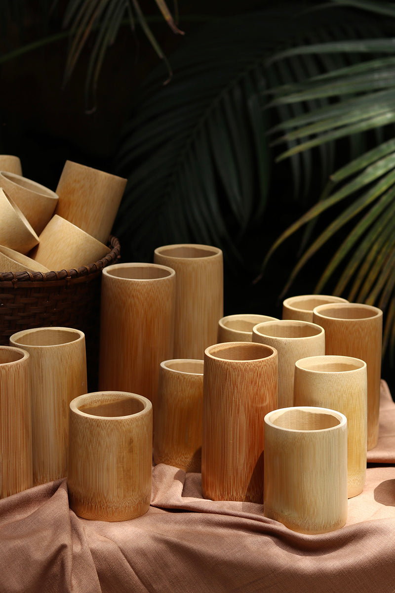 Natural Bamboo Cup Large - Mosir Life