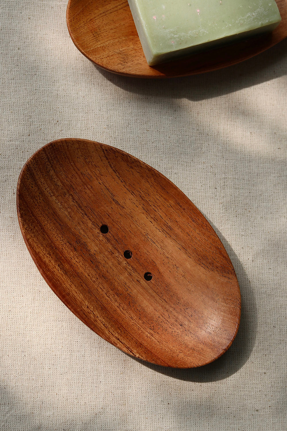 Sabunu Soap Tray in Neem Wood