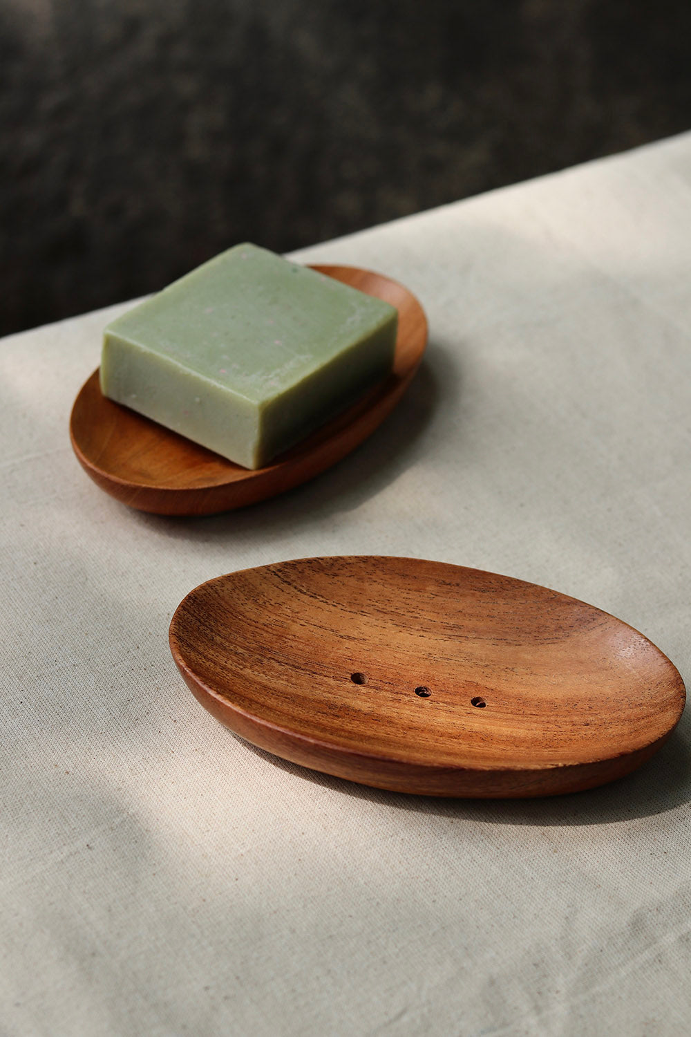 Sabunu Soap Tray in Neem Wood